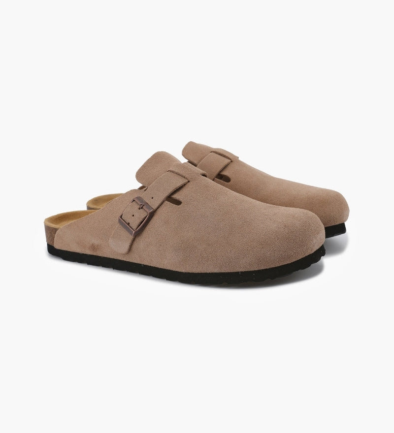 POSITANO Suede Clogs
