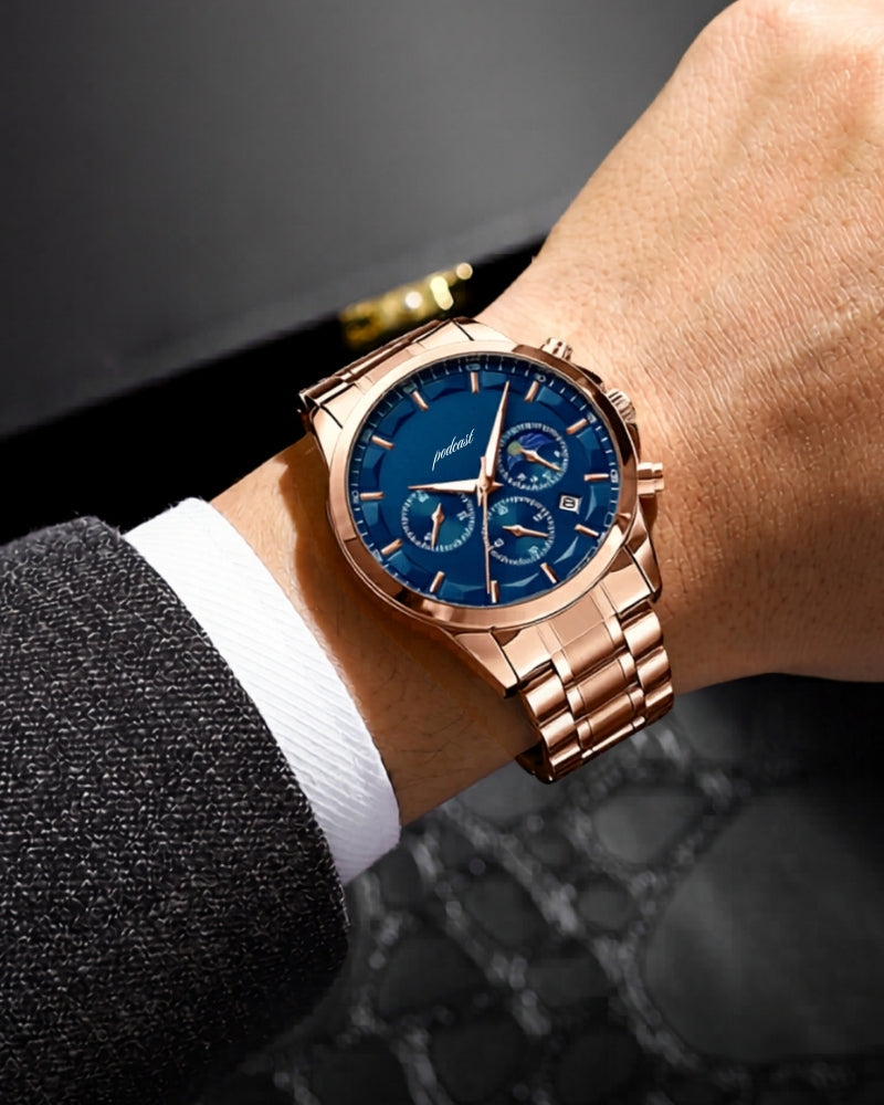 MONACO — Chronograph Steel Watch – detail 2
