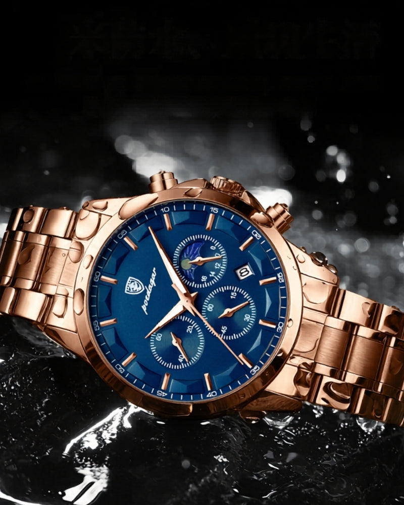 MONACO — Chronograph Steel Watch – detail 5