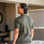 Premium Ribbed Knit Polo