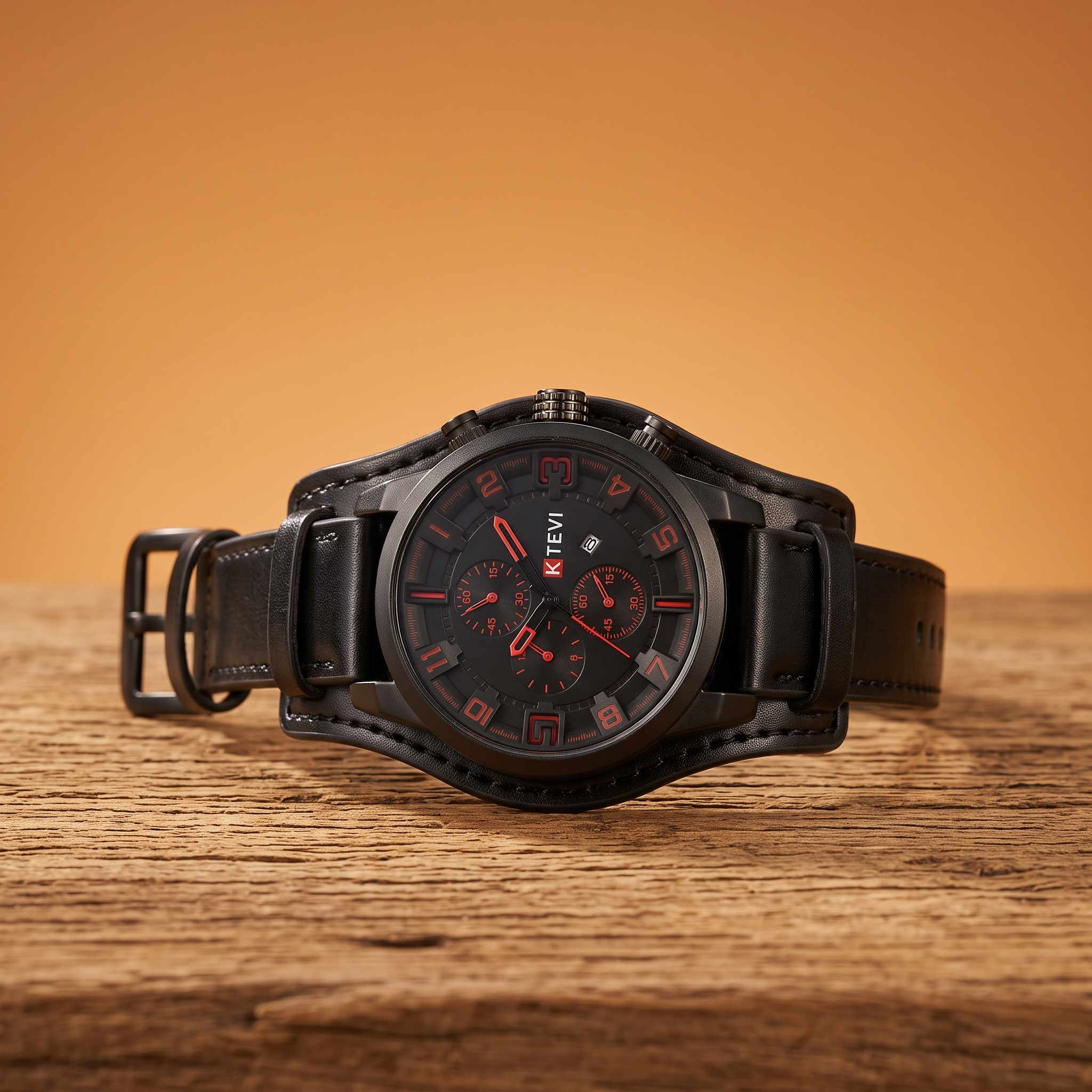 MARBELLA — Vintage Leather Watch – editorial hero